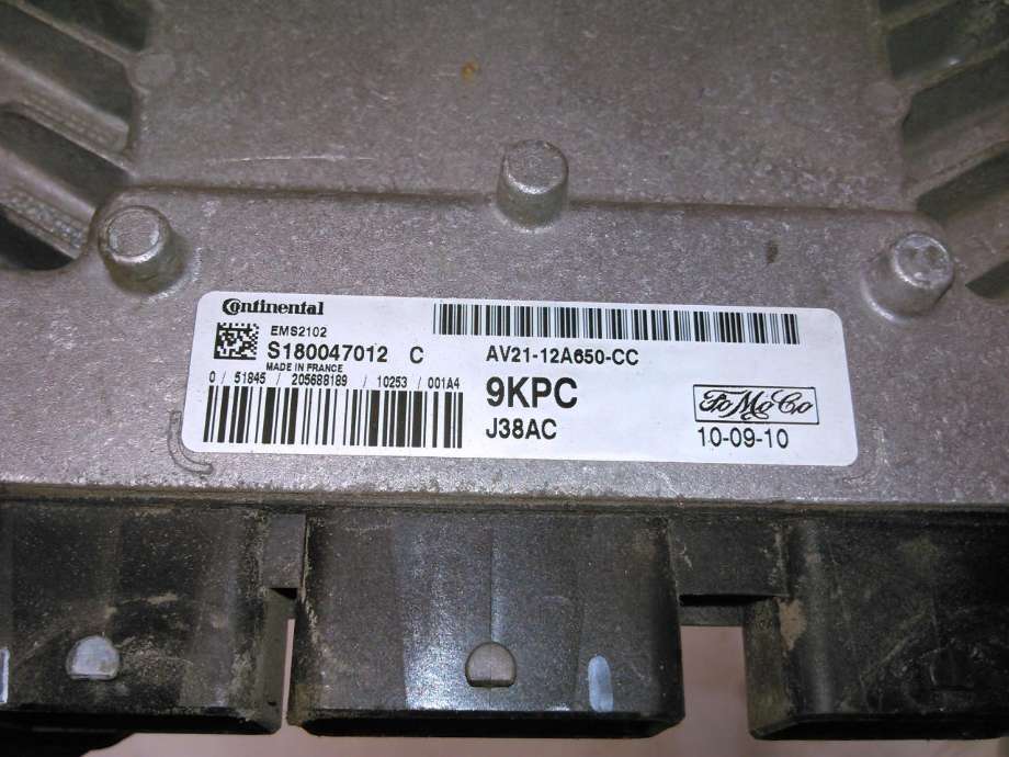 Styreenhet motor til Ford Fiesta 2008-2012 (Type VI, Fase 1)  (AV21-12A650-CC|)
