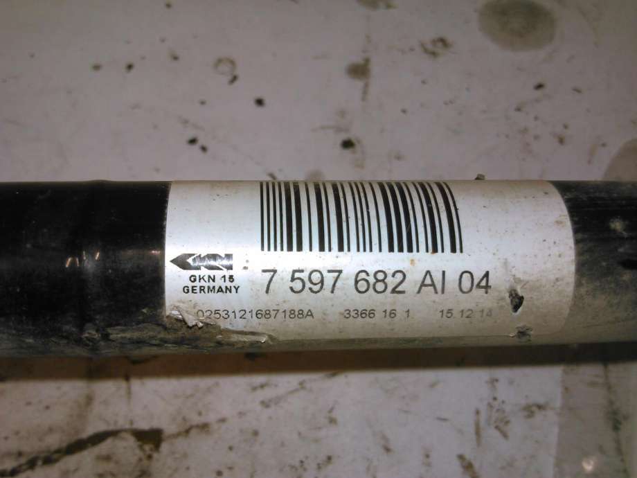 Drivaksel høyre bak, diesel/automat til BMW 3-Serie 2012-2018 (F30/F31/F34) (F30/F31/F34) 