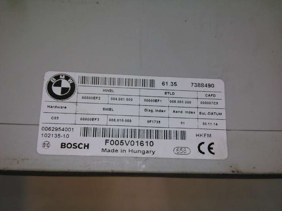 Styreenhet elektrisk bakluke til BMW 3-Serie 2012-2018 (F30/F31/F34) (F30/F31/F34) (BOSCH|61.357388490|)