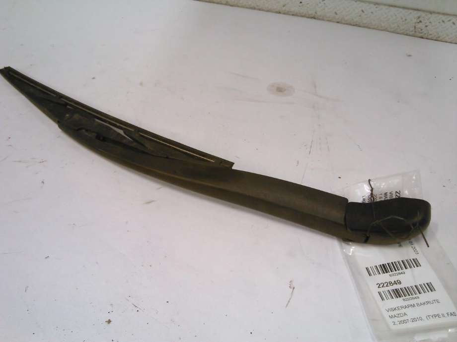 Viskerarm bakrute til Mazda 2, 2007-2010 (Type II, Fase 1)  