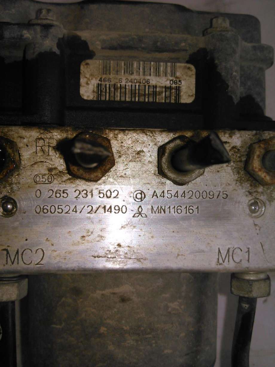 ABS sentral til Mitsubishi Colt 2004-2008 (Type VII, Fase 1)  (0 265 231 502|A4544200975|)
