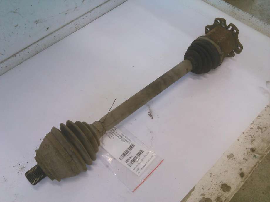 Drivaksel venstre foran, diesel/automat til Audi A6, 2005-2008 (Type III, Fase 1) (C6) (C6) 