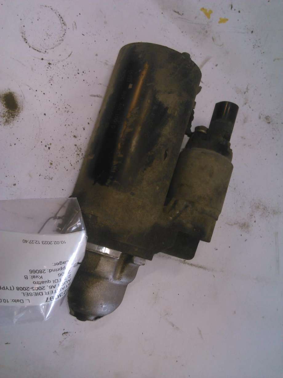 Starter diesel til Audi A6, 2005-2008 (Type III, Fase 1) (C6) (C6) (059911024)