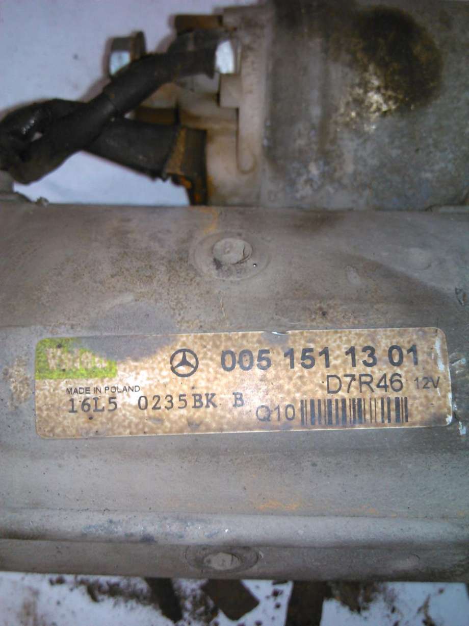 Starter diesel til Mercedes Vito/Viano 2004-2010 (Fase 1) (W639) (W639)