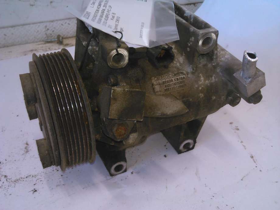Aircondition kompressor til Nissan Navara, 2010-2015 (Fase 2) (D40) (D40) (92600EB70A)