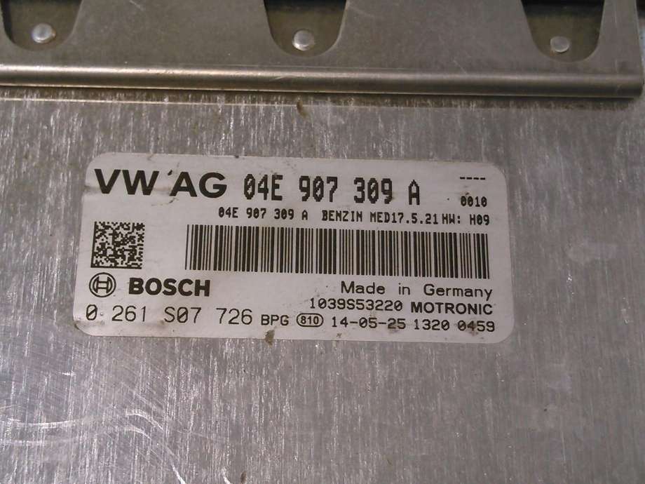 Styreenhet motor til Škoda Octavia 2013-2016 (Type III, Fase 1)  (BOSCH|04E907309A|0261S07726|)