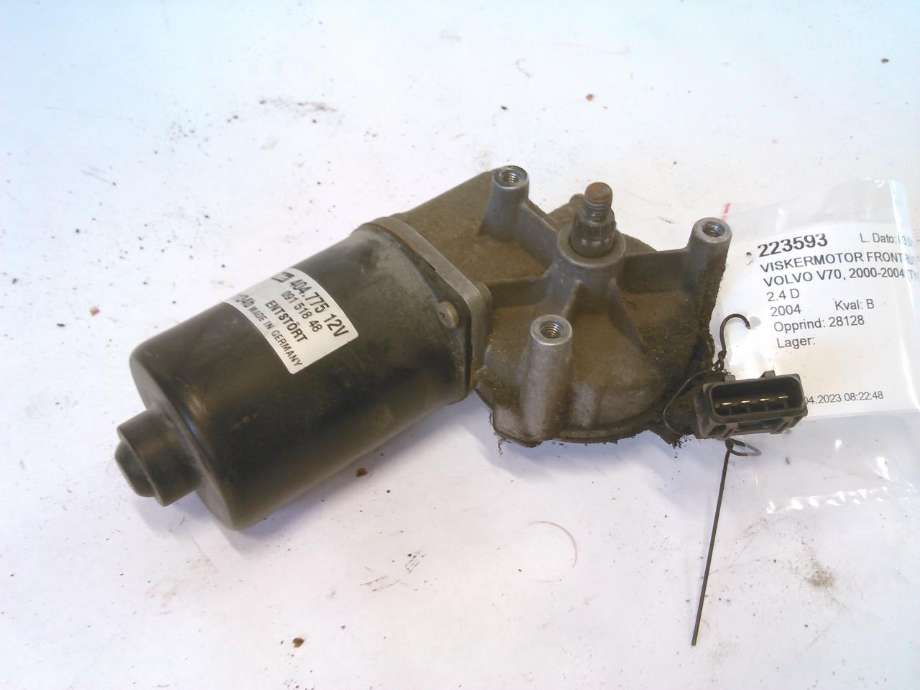 Viskermotor frontrute til Volvo V70, 2000-2004 (Type II, Fase 1)  (09151848)