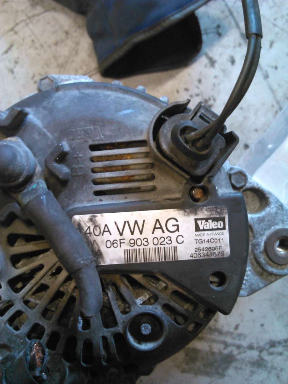 Dynamo diesel til VW Touran 2003-2006 (Type I, Fase 1)  (06F903023C|)