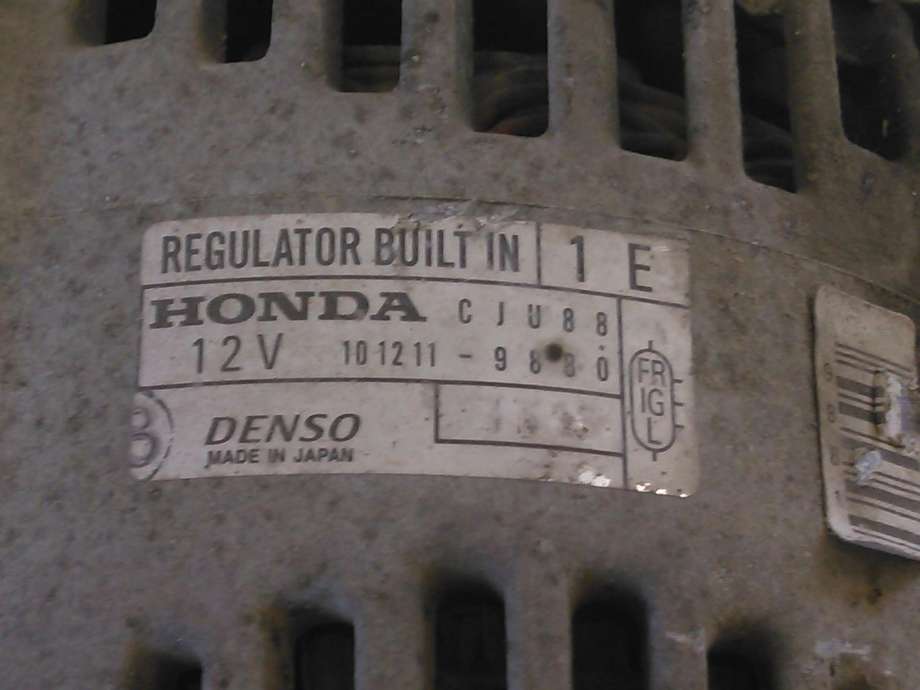 Dynamo til Honda CR-V 1997-2002 (Type I)  (DENSO|101211-9880|)