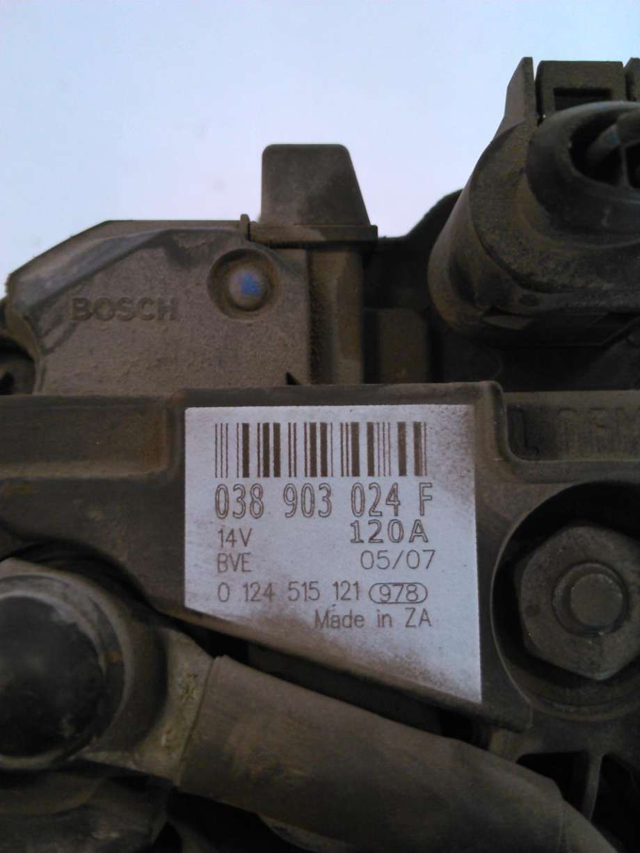 Dynamo diesel til Škoda Octavia 2005-2008 (Type II, Fase 1)  