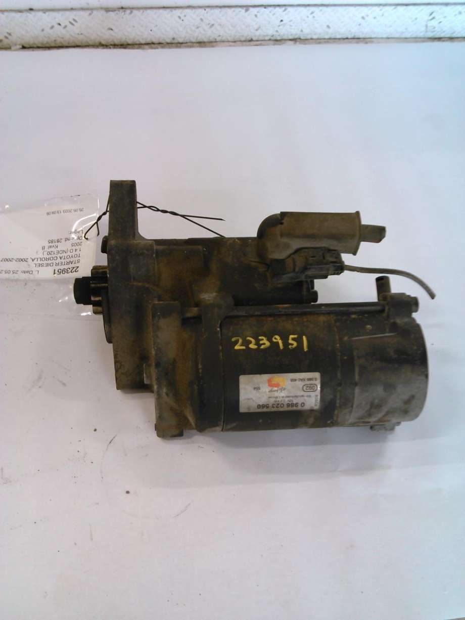 Starter diesel til Toyota Corolla, 2002-2007  