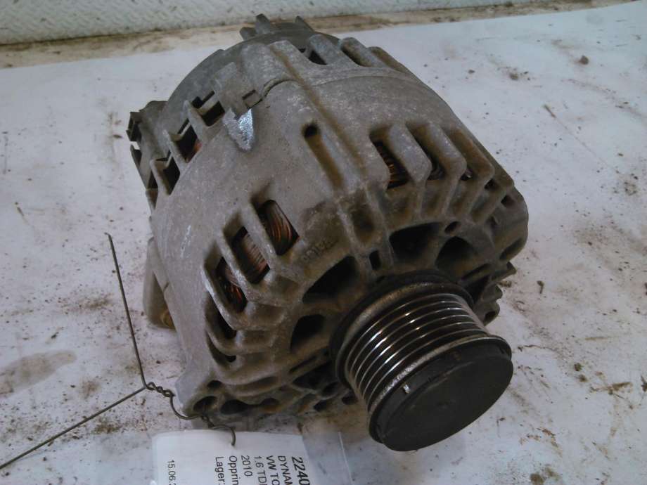 Dynamo diesel til VW Touran, 2010-2015 (Type I, Fase 3)  (03L903023A)