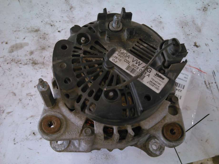 Dynamo diesel til VW Touran 2010-2015 (Type I, Fase 3)  (03L903023A|)