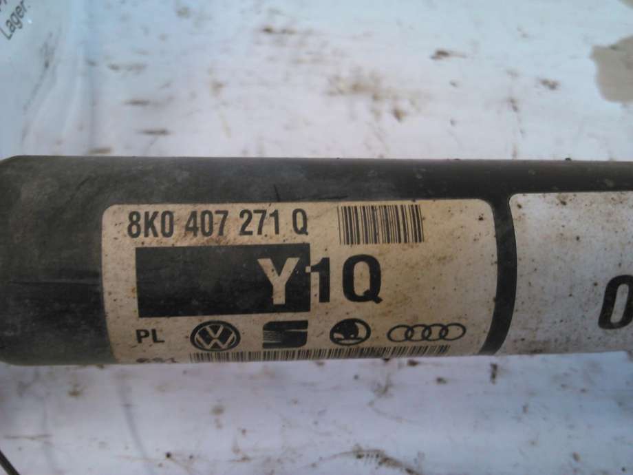 Drivaksel venstre foran, diesel/automat til Audi A4 2007-2014 (Type IV) (B8) (B8) 