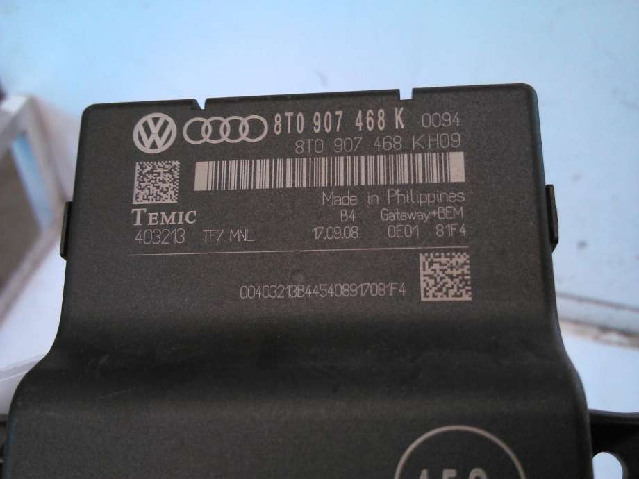 Styreenhet diverse til Audi A4 2007-2014 (Type IV) (B8) (B8) (TEMIC|8T0907468K|)