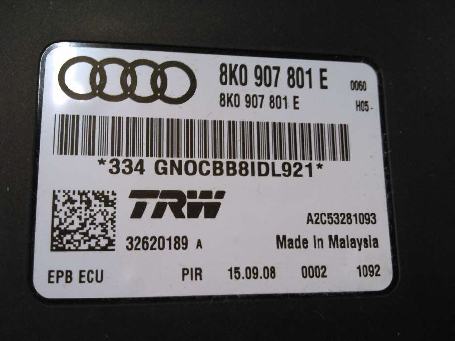 Styreenhet diverse til Audi A4 2007-2014 (Type IV) (B8) (B8) (TRW|8K0907801E|)