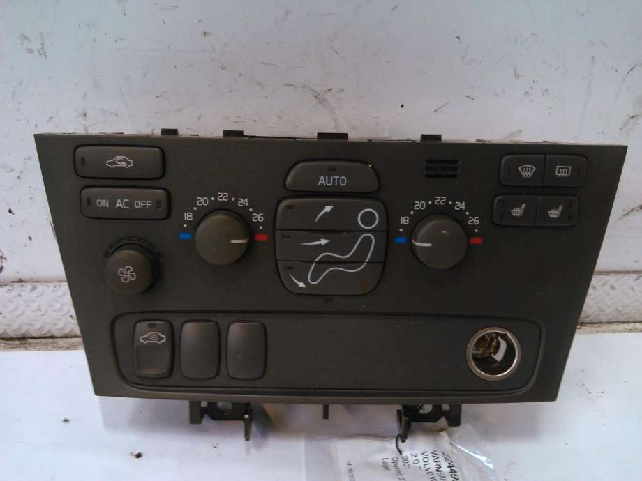 Varmeapparat betjening til Volvo V70, 2000-2004 (Type II, Fase 1)  