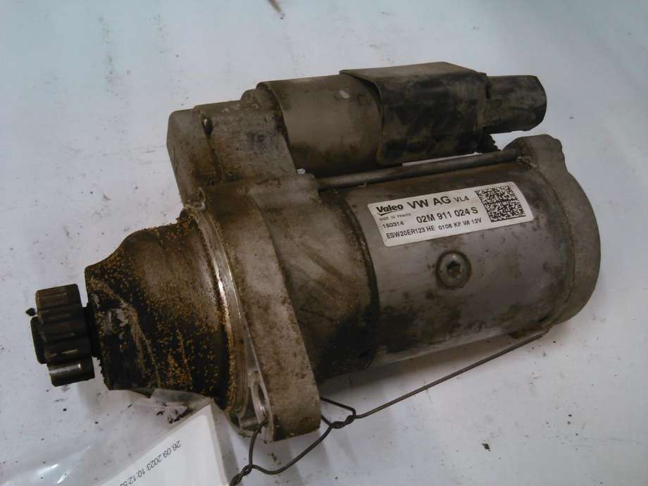 Starter diesel til Škoda Octavia, 2013-2016 (Type III, Fase 1)  (02M911024S)