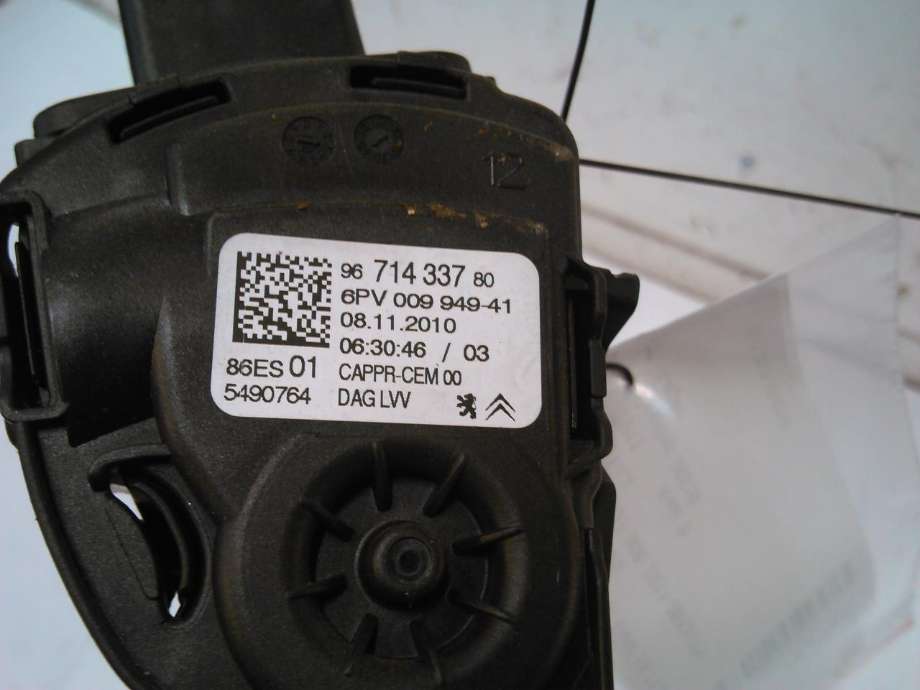 Pedal gass til Peugeot 308 2011-2013 (Type I, Fase 2)  (9671433780|6PV009949-41|)