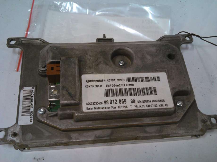 Instrument diverse til Peugeot 508 2011-2014 (Type I, Fase 1)  (98 012 869 80|)
