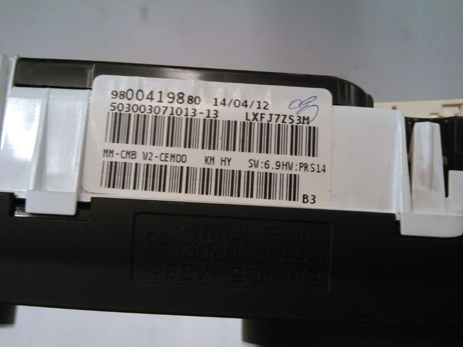 Instrumentpanel til Peugeot 508 2011-2014 (Type I, Fase 1)  (9678558780|)