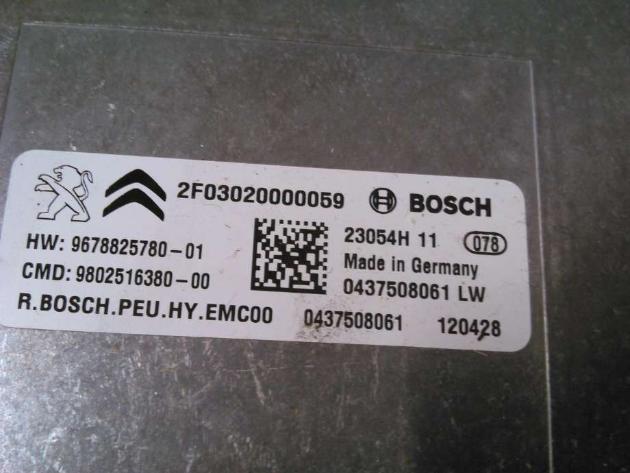 Inverter hybrid til Peugeot 508 2011-2014 (Type I, Fase 1)  (9678825780-01|9802516380-00|)