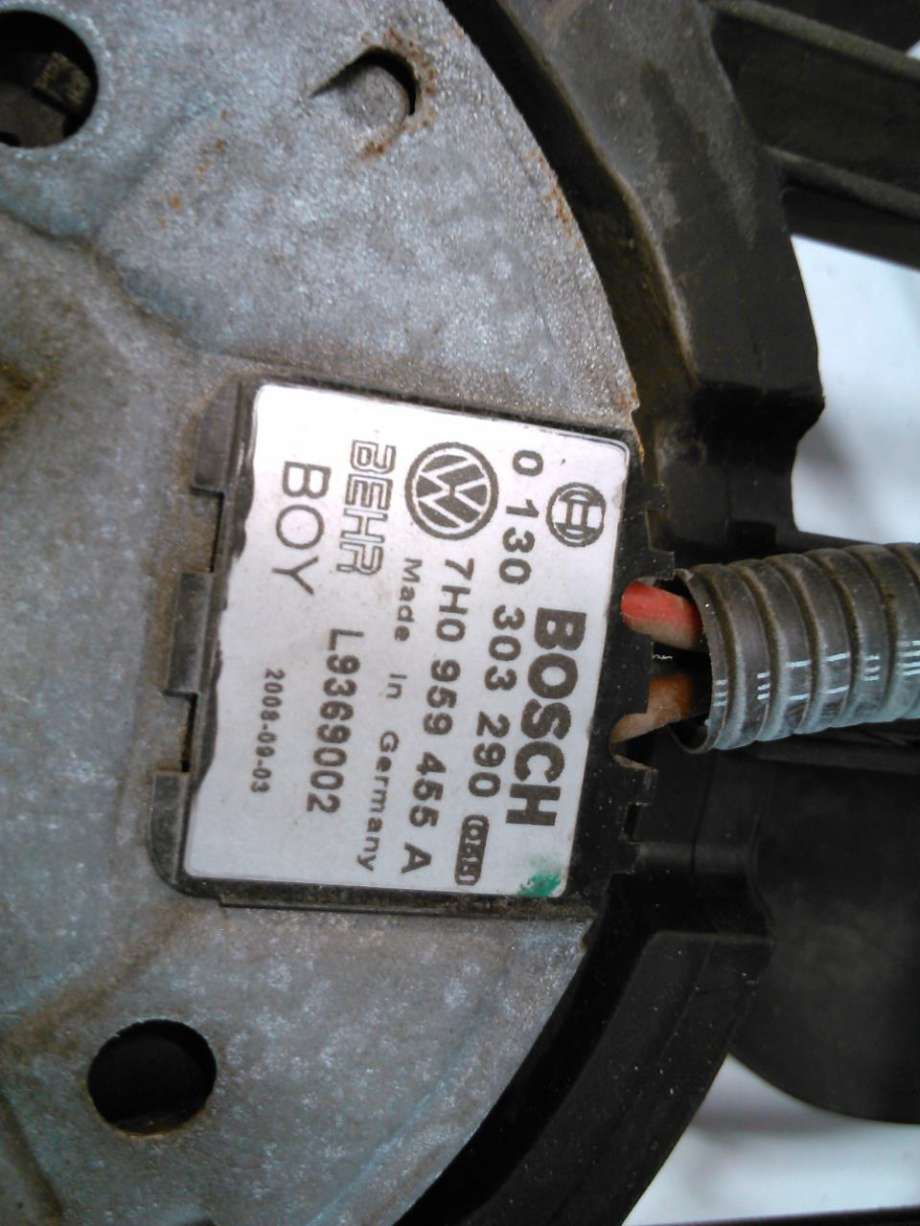 Kjølevifte elektrisk til VW Transporter / Caravelle 2003-2009 (Fase 1) (T5) (T5) 