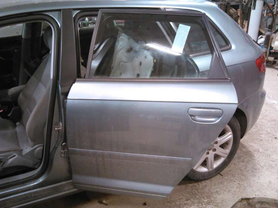 Dør venstre bak til Audi A3, 2009-2012 (Type II, Fase 2)  