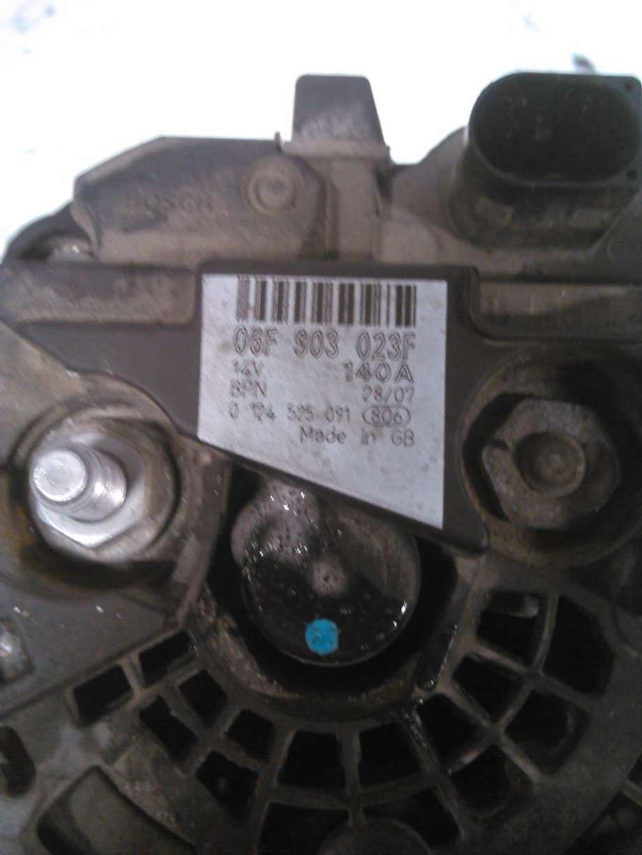 Dynamo diesel til Mitsubishi Outlander, 2007-2010 (Type II, Fase 1)  (06F 903 023F)