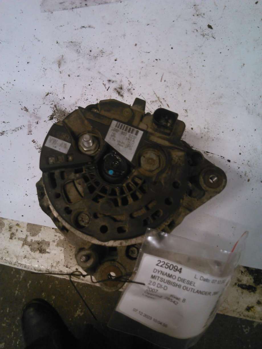 Dynamo diesel til Mitsubishi Outlander 2007-2010 (Type II, Fase 1)  (06F 903 023F|0124 525 091|)