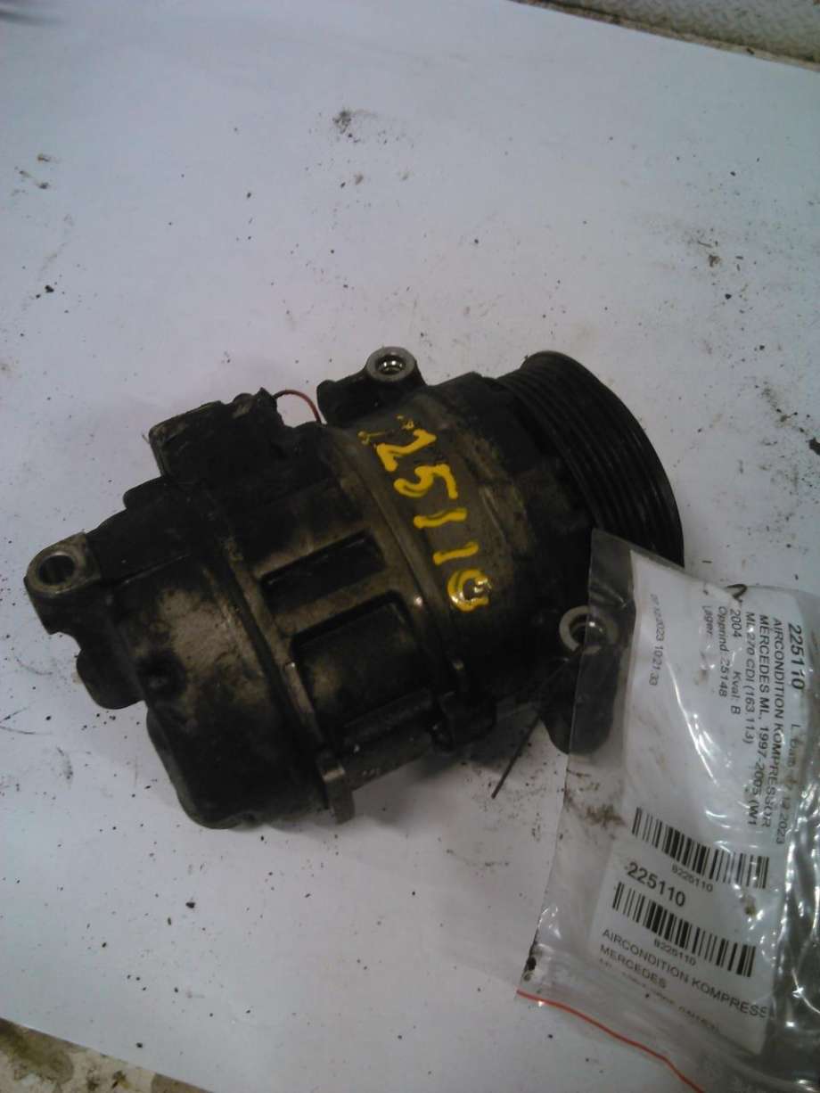 Aircondition kompressor til Mercedes ML, 1997-2005 (W163) (W163) (GE 44 7220-9222)