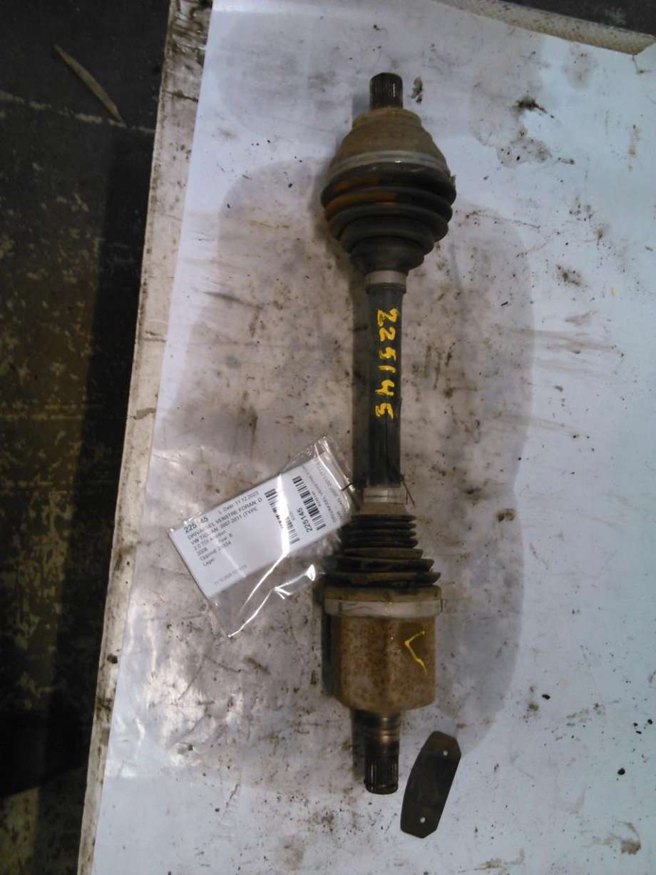 Drivaksel venstre foran, diesel/automat til VW Tiguan, 2007-2011 (Type I, Fase 1)  