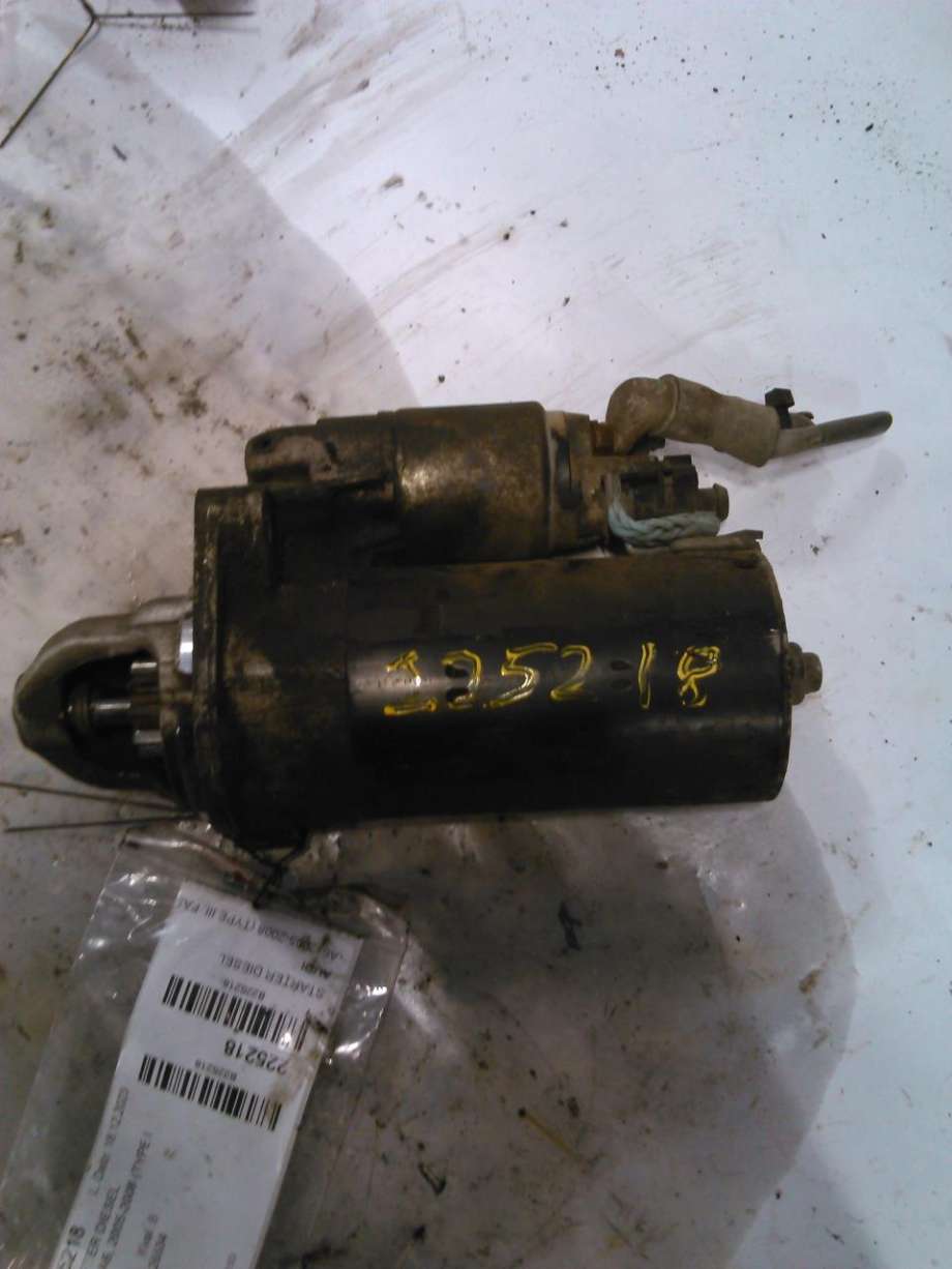 Starter diesel til Audi A6, 2005-2008 (Type III, Fase 1) (C6) (C6)