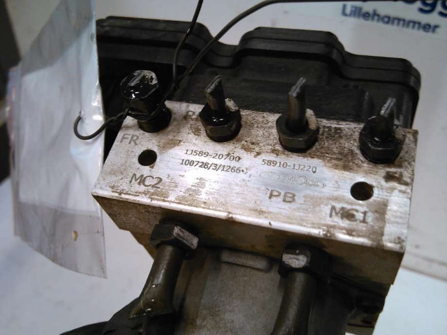 ABS sentral til Hyundai i20 2009-2014 (Type I)  (1J589-20700|100728/3/1266|)