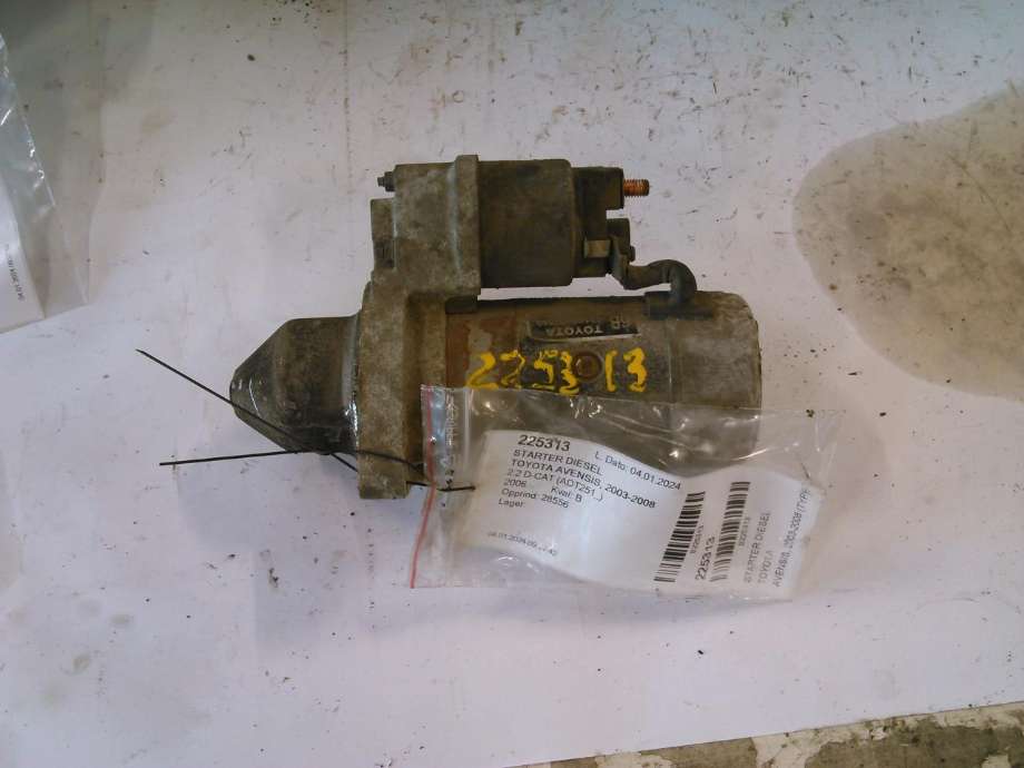 Starter diesel til Toyota Avensis, 2003-2008 (Type II)  