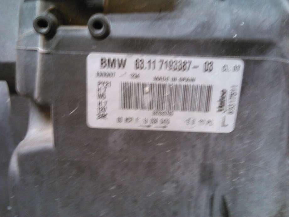Frontlykt venstre halogen til BMW 1-Serie 2004-2011 (E81/E82/E87/E88) (E81/E82/E87/E88) 