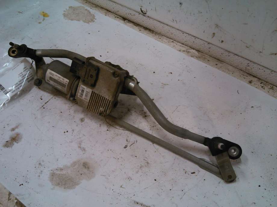 Viskermotor frontrute komplett m/overføring til Audi A4, Allroad, 2009-2016 (Type I) (B8) (B8) (VALEO|8K1955119A)