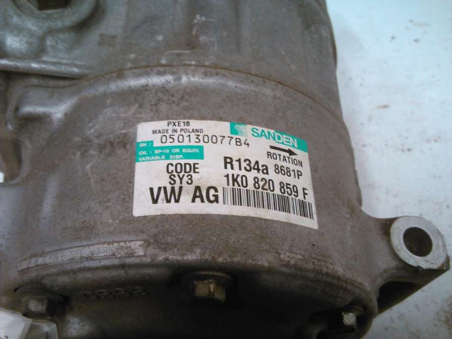 Aircondition kompressor til VW Passat 2005-2010 (B6) (B6) (1K0820859F|)