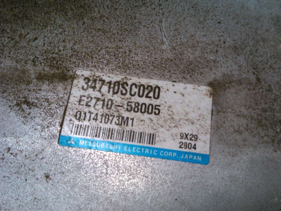 Styreenhet motor til Subaru Forester 2008-2013 (Type III)  (34710SC020|E2710-58005|)