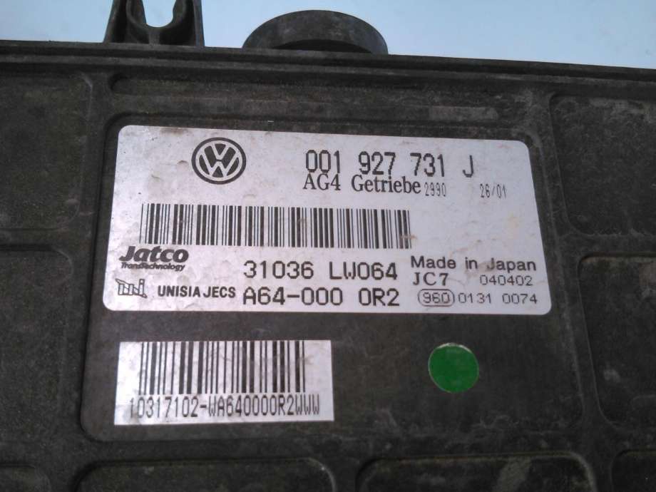 Styreenhet girkasse til VW Polo 2002-2005 (Type IV, Fase 1)  (001927731J|)