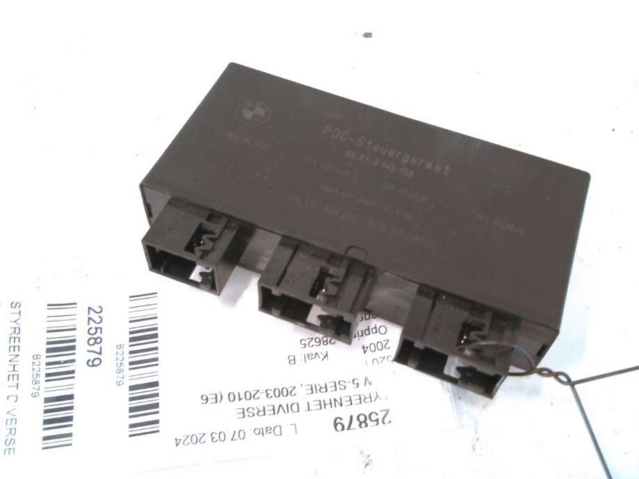 Styreenhet diverse til BMW 5-Serie, 2003-2010 (E60/E61) (E60/E61) (VALEO|66.21-9145158)