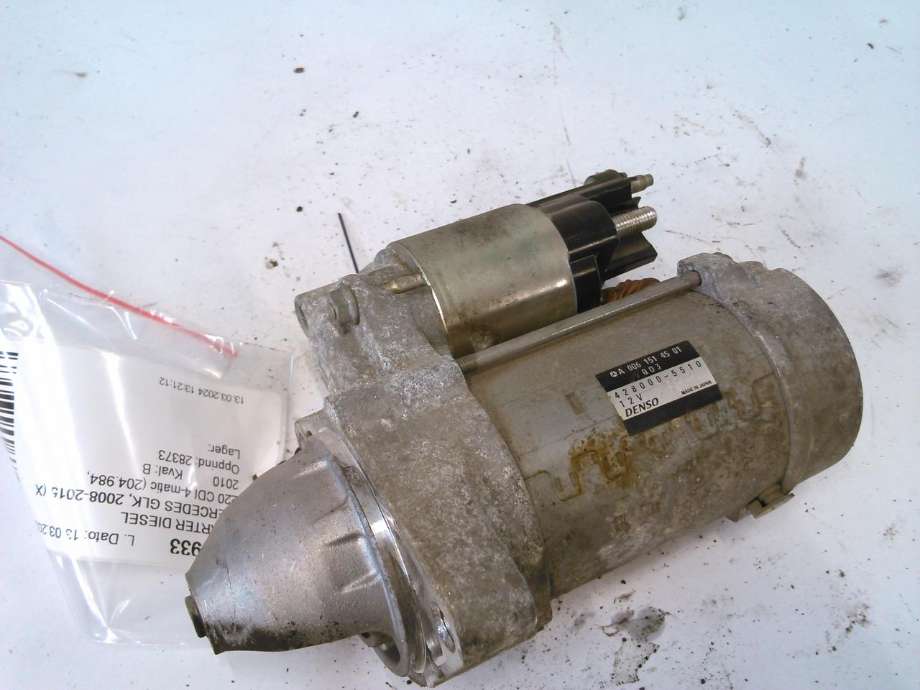 Starter diesel til Mercedes GLK 2008-2015 (X204) (X204) (DENSO|A0061514501|428000-5510|)