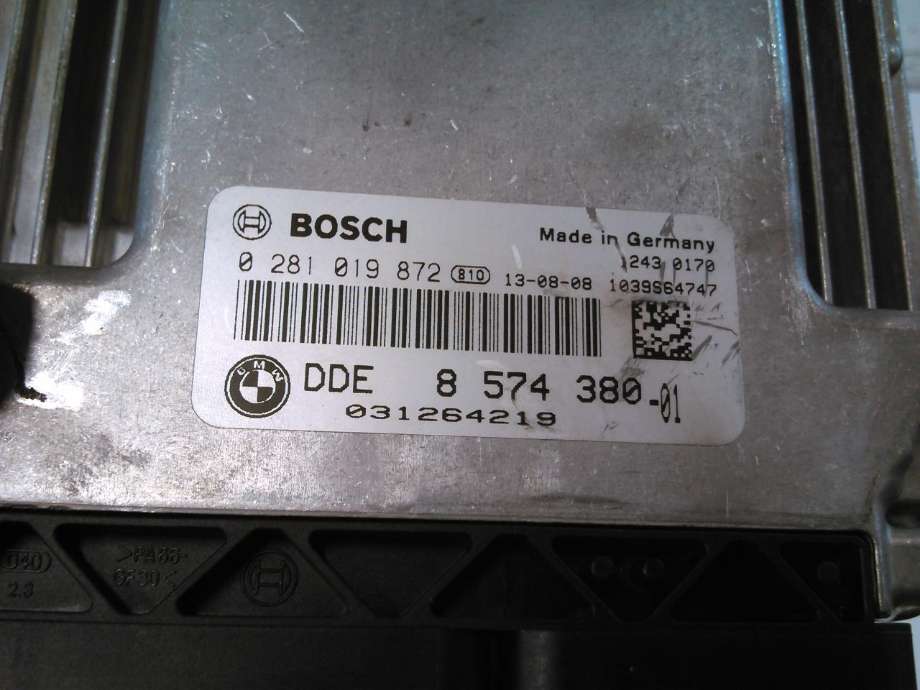 Styreenhet motor til BMW 5-Serie 2010-2017 (F10/F11) (F10/F11) (BOSCH|0281019872|8574380-01|)