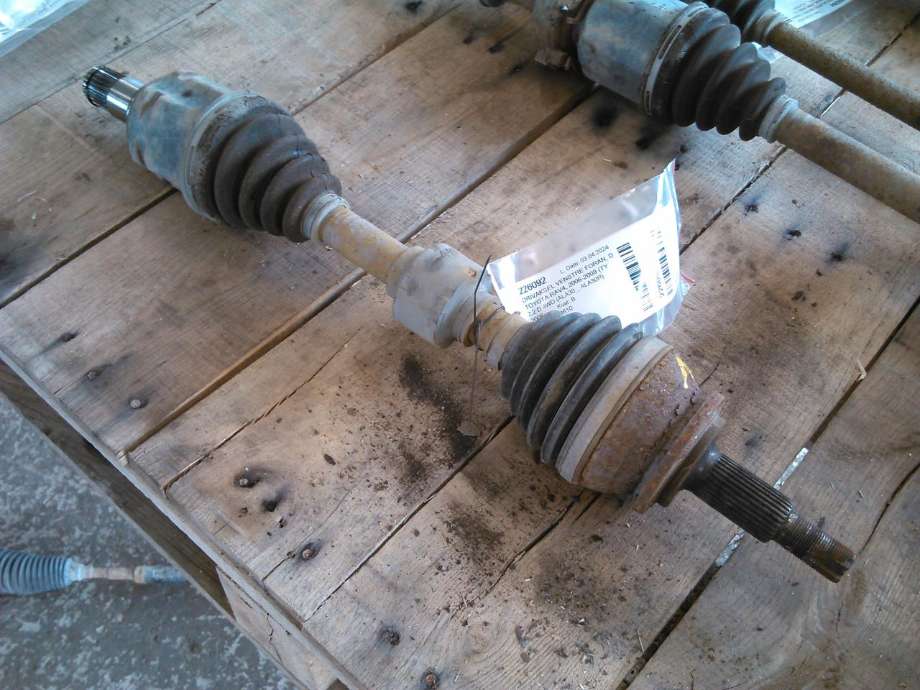 Drivaksel venstre foran, diesel/manuell til Toyota RAV4, 2006-2009 (Type III, Fase 1)  