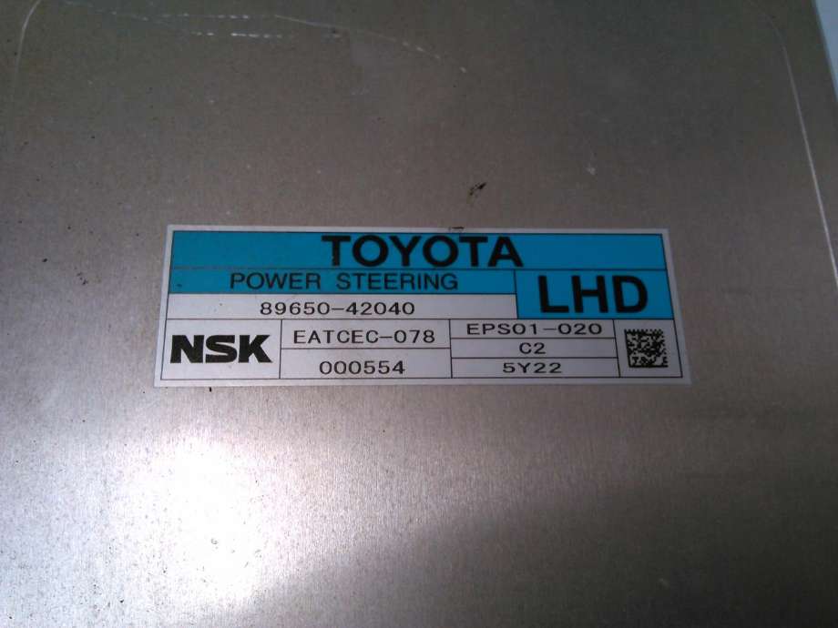 Styreenhet servo til Toyota RAV4 2006-2009 (Type III, Fase 1)  (NSK|89650-42040|)