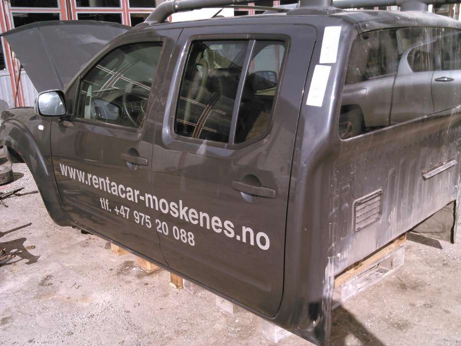Karosseri hytte til Nissan Navara 2005-2010 (Fase 1) (D40) (D40) 