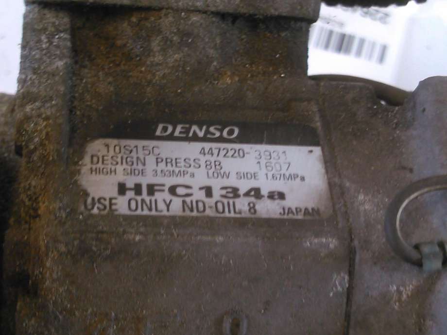 Aircondition kompressor til Toyota RAV4 2000-2006 (Type II)  (DENSO|447220-3931|)