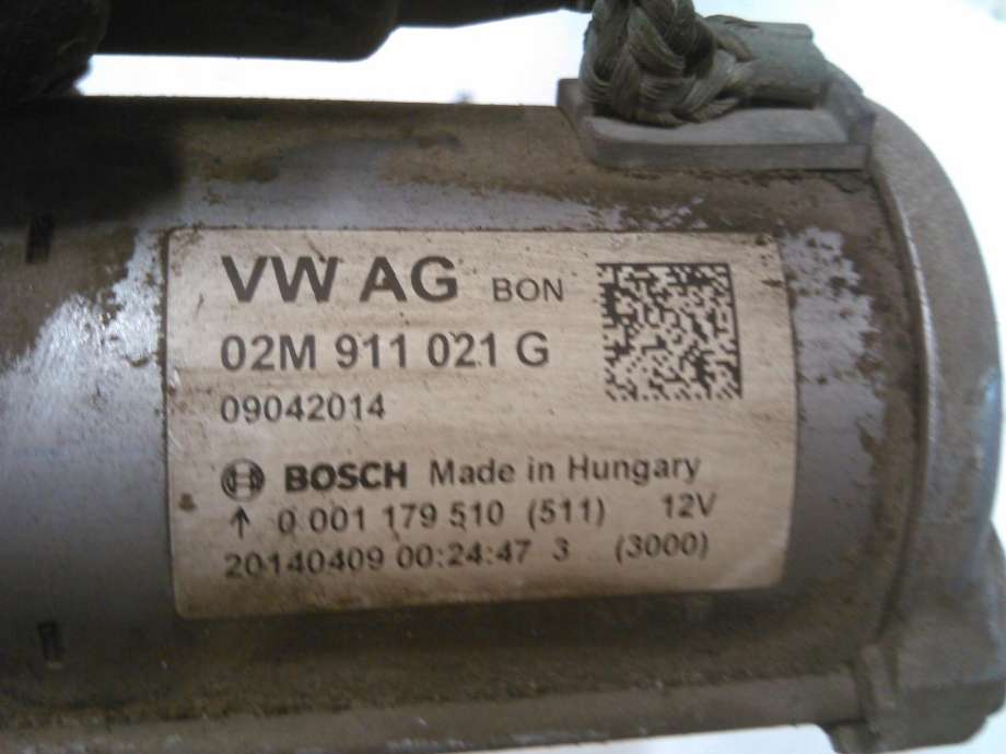 Starter til Škoda Citigo 2012-2019  (02M911021G|)