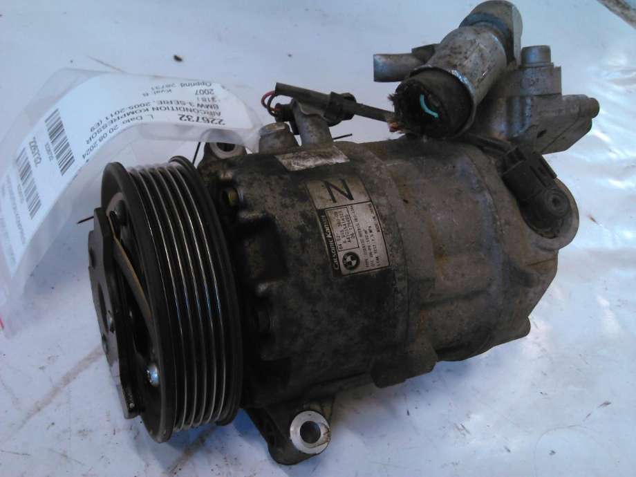 Aircondition kompressor til BMW 3-Serie, 2005-2011 (E90/E91/E92/E93) (E90/E91/E92/E93) (6915380-08)