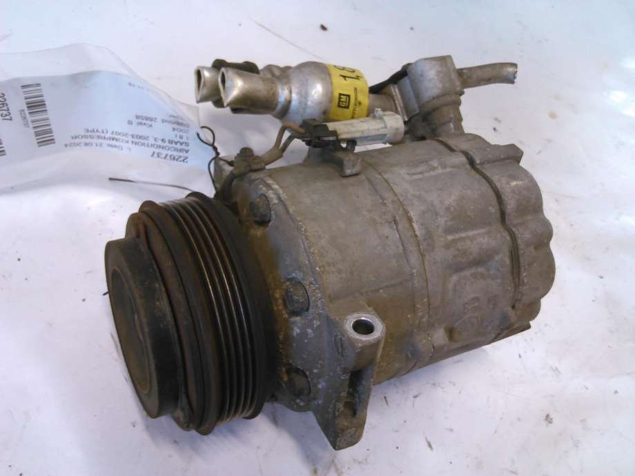 Aircondition kompressor til Saab 9-3, 2003-2007 (Type II, Fase 1)  (24411270)